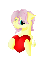 Size: 1000x1282 | Tagged: safe, artist:byemyfriends, artist:schokocream, imported from derpibooru, fluttershy, pegasus, pony, bust, butterscotch, floating wings, heart, heart pillow, male, pillow, rule 63, simple background, solo, stallion, transparent background, wings
