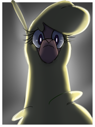 Size: 621x827 | Tagged: safe, artist:hitsuji, imported from derpibooru, paprika paca, alpaca, them's fightin' herds, blank expression, does this look like the face of mercy