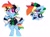 Size: 1060x776 | Tagged: safe, artist:nekosnicker, imported from derpibooru, rainbow dash, pegasus, pony, bipedal, cap, clothes, gamer dash, hat, headphones, jacket, minecraft, one eye closed, simple background, solo, tongue out, varsity jacket, white background, wink