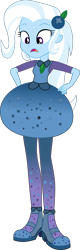 Size: 1009x3172 | Tagged: safe, artist:dupontsimon, imported from derpibooru, trixie, fanfic:magic show of friendship, equestria girls, blueberry, cornucopia costumes, fanfic art, food, inflatable dress, simple background, transparent background, vector