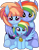 Size: 6312x8041 | Tagged: safe, artist:cyanlightning, imported from derpibooru, bow hothoof, rainbow dash, windy whistles, pegasus, pony, .svg available, absurd resolution, bowabetes, clothes, cute, dashabetes, ear fluff, ear piercing, earring, family, father and child, father and daughter, female, filly, filly rainbow dash, folded wings, happy, hug, husband and wife, jewelry, looking at you, male, mare, medal, mother and child, mother and daughter, parent and child, piercing, shipping, simple background, smiling, spread wings, stallion, straight, transparent background, vector, windybetes, windyhoof, winghug, wings, young, younger
