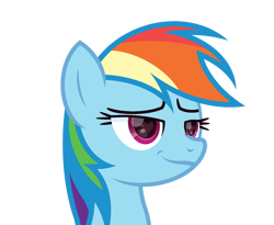 Size: 2200x1800 | Tagged: safe, artist:ponkus, imported from derpibooru, rainbow dash, pegasus, pony, bust, faic, female, heart eyes, mare, simple background, smiling, smirk, smug, smugdash, solo, transparent background, wingding eyes