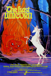 Size: 1080x1600 | Tagged: safe, imported from twibooru, butt, image, movie poster, needs more jpeg, plot, the last unicorn