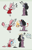 Size: 520x820 | Tagged: safe, artist:askbubblelee, imported from derpibooru, oc, oc only, oc:rosie quartz, oc:starling quartz, anthro, unguligrade anthro, anthro oc, burning, clothes, comic, crying, devil horns, devil tail, digital art, dress, duo, envelope, female, laughing, mare, mother and child, mother and daughter