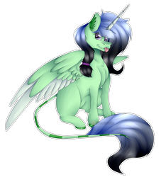 Size: 3288x3516 | Tagged: safe, artist:chazmazda, imported from derpibooru, oc, oc only, alicorn, earth pony, pegasus, pony, unicorn, :p, bobble, colored wings, full body, fullbody, gradient, gradient wings, high res, highlight, highlighted, highlights, horn, long hair, long tail, markings, payment, payment art, photo, shade, shading, smiling, solo, tail, tongue out, transparent, wings