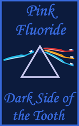 Size: 1938x3095 | Tagged: safe, artist:jacob kitts, imported from derpibooru, 2013, a day at the dentist, album parody, pink floyd, poster, the dark side of the moon, toothbrush