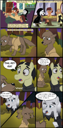 Size: 1280x2604 | Tagged: safe, artist:mr100dragon100, imported from derpibooru, oc, oc:thomas the wolfpony, comic:a king's journey home, comic, dark forest au's dracula, dark forest au's phantom of the opera (erik)