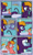 Size: 1920x3169 | Tagged: safe, artist:alexdti, imported from derpibooru, oc, oc only, oc:aqua lux, oc:purple creativity, oc:warm focus, pegasus, pony, comic:quest for friendship, comic, glasses, high res, pegasus oc, shoulder angel, shoulder devil, sink, wings
