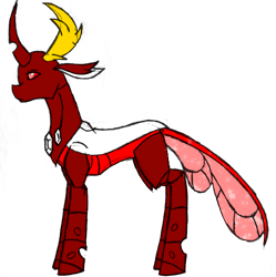 Size: 3015x3027 | Tagged: safe, artist:agdapl, imported from derpibooru, oc, oc only, changedling, changeling, changedling oc, changeling oc, high res, male, simple background, solo, transparent background