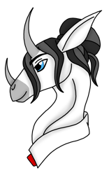 Size: 1734x2781 | Tagged: safe, artist:agdapl, imported from derpibooru, bicorn, pony, crossover, curved horn, horn, male, medic, multiple horns, ponified, simple background, smiling, solo, stallion, team fortress 2, transparent background