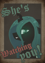 Size: 1024x1447 | Tagged: safe, artist:firefly, artist:闪电_lightning, imported from derpibooru, queen chrysalis, changeling, changeling queen, equestria at war mod, female