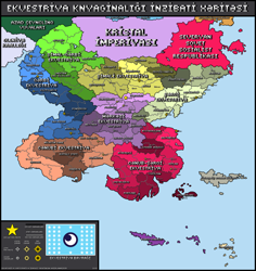 Size: 3180x3372 | Tagged: safe, artist:mustaphatr, imported from derpibooru, equestria at war mod, azerbaijan, flag, map, map of equestria