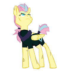 Size: 1280x1267 | Tagged: safe, artist:benpictures1, artist:chedx, edit, imported from derpibooru, fluttershy, pony, comic:the storm kingdom, my little pony: the movie, bad end, command 6, commander fluttershy, crystal of light, inkscape, vector