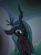 Size: 4424x6021 | Tagged: safe, artist:wandering nate, imported from derpibooru, queen chrysalis, changeling, changeling queen, crown, female, jewelry, looking at you, regalia, smiling, solo