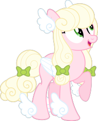 Size: 6535x8092 | Tagged: safe, artist:digimonlover101, artist:shootingstarsentry, imported from derpibooru, oc, oc only, oc:angel cake, pegasus, pony, absurd resolution, female, mare, simple background, solo, transparent background, two toned wings, vector, wing ears, winged hooves, wings