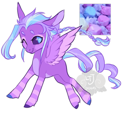 Size: 800x733 | Tagged: safe, artist:lavvythejackalope, imported from derpibooru, oc, oc only, pegasus, pony, braid, one eye closed, pegasus oc, simple background, smiling, solo, transparent background, two toned wings, wings, wink