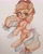Size: 2065x2581 | Tagged: safe, artist:kencee6, imported from derpibooru, applejack, earth pony, pony, applejack's hat, blurry, cowboy hat, eyebrows, female, hat, high res, mare, solo, traditional art, unshorn fetlocks, watercolor painting