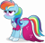 Size: 3458x3320 | Tagged: safe, artist:anime-equestria, imported from derpibooru, rainbow dash, pegasus, pony, alternate hairstyle, annoyed, blushing, clothes, dress, female, high res, jewelry, looking up, mare, megaradash, necklace, rainbow dash always dresses in style, shoes, simple background, solo, tomboy taming, transparent background, wings