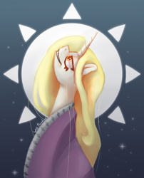 Size: 3080x3808 | Tagged: safe, artist:wild-thunder06, imported from derpibooru, daybreaker, alicorn, pony, female, high res, long hair, long mane, mare, solo