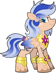 Size: 1280x1676 | Tagged: safe, artist:rohans-ponies, imported from derpibooru, oc, oc only, oc:knightfall burst, pegasus, pony, armor, female, guardsmare, mare, royal guard, simple background, solo, transparent background