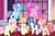 Size: 4112x2692 | Tagged: safe, artist:cheekycheesefan101, artist:lightning-chaseryt, imported from derpibooru, oc, oc only, oc:coral sparkle, oc:starflight sparkle, alicorn, earth pony, hybrid, pegasus, pony, unicorn, female, interspecies offspring, mare, offspring, parent:applejack, parent:caramel, parent:cheese sandwich, parent:discord, parent:fancypants, parent:flash sentry, parent:fluttershy, parent:pinkie pie, parent:rainbow dash, parent:rarity, parent:soarin', parent:twilight sparkle, parents:carajack, parents:cheesepie, parents:discoshy, parents:flashlight, parents:raripants, parents:soarindash