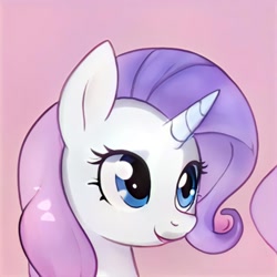 Size: 1024x1024 | Tagged: safe, artist:thisponydoesnotexist, imported from derpibooru, pony, unicorn, ai content, ai generated, bust, female, generator:thisponydoesnotexist, mare, neural network, not rarity, portrait, solo