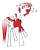 Size: 878x1098 | Tagged: safe, artist:jesh pk, imported from derpibooru, oc, oc only, oc:deepest apologies, pony, canada day, shitposting, simple background, solo, transparent background