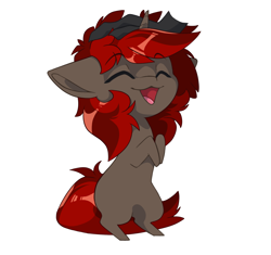 Size: 1500x1412 | Tagged: safe, alternate version, artist:arctic-fox, imported from derpibooru, oc, oc only, pony, unicorn, alternate character, chibi, oc name needed, oc needed, solo