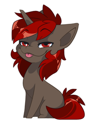 Size: 770x1036 | Tagged: safe, alternate version, artist:arctic-fox, imported from derpibooru, oc, oc only, pony, unicorn, alternate character, chibi, oc name needed, oc needed, solo