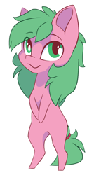 Size: 642x1195 | Tagged: safe, alternate version, artist:arctic-fox, imported from derpibooru, oc, oc only, oc:pine berry, earth pony, pony, alternate character, chibi, simple background, solo, transparent background