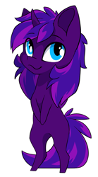 Size: 665x1195 | Tagged: safe, alternate version, artist:arctic-fox, imported from derpibooru, oc, oc only, oc:tihan, pony, unicorn, alternate character, chibi, simple background, solo, transparent background