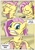 Size: 1024x1449 | Tagged: safe, artist:rex-equinox, imported from derpibooru, fluttershy, goo, goo pony, human, latex pony, original species, pony, comic:goop attack, bondage, encasement, eyes closed, gritted teeth, human to pony, latex, male to female, rule 63, transformation, transformation sequence, transgender transformation