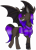 Size: 2852x3959 | Tagged: safe, artist:agdapl, imported from derpibooru, bat pony, pony, bat ponified, clothes, crossover, grin, high res, looking back, male, ponified, race swap, scout, simple background, smiling, species swap, stallion, team fortress 2, transparent background