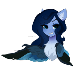 Size: 2100x2000 | Tagged: safe, artist:zlatavector, imported from derpibooru, oc, oc only, oc:tundra, pegasus, pony, bust, female, high res, mare, portrait, sketch