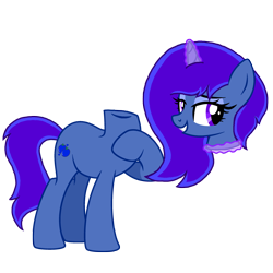 Size: 2688x2688 | Tagged: safe, artist:motownwarrior01, imported from derpibooru, oc, dullahan, pony, unicorn, detachable head, disembodied head, female, headless, high res, levitation, magic, magic aura, mare, modular, self-levitation, smiling, telekinesis