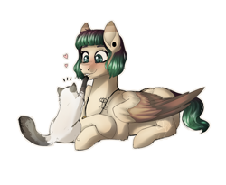 Size: 2227x1824 | Tagged: safe, artist:scalent, imported from derpibooru, oc, oc only, cat, pegasus, pony, solo