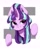 Size: 2000x2500 | Tagged: safe, artist:potetecyu_to, imported from derpibooru, starlight glimmer, pony, unicorn, egalitarianism, equal cutie mark, female, frown, high res, mare, s5 starlight, solo