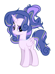 Size: 1500x2000 | Tagged: safe, artist:stardustshadowsentry, imported from derpibooru, oc, oc only, pegasus, pony, female, mare, offspring, parent:princess cadance, parent:shining armor, parents:shiningcadance, simple background, solo, transparent background