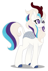 Size: 1129x1677 | Tagged: safe, artist:auroranovasentry, imported from derpibooru, oc, oc only, oc:della blaze, kirin, female, simple background, solo, transparent background
