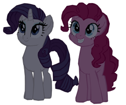 Size: 1280x1071 | Tagged: safe, artist:benpictures1, edit, edited screencap, imported from derpibooru, screencap, pinkie pie, rarity, earth pony, pony, unicorn, my little pony: the movie, cute, diapinkes, duo, duo female, female, inkscape, lesbian, mare, raribetes, raripie, shipping, simple background, transparent background, vector