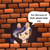 Size: 2000x2000 | Tagged: safe, artist:alabasterpeony, imported from derpibooru, oc, oc:alabasterpeony, brick wall, commission, commissioner:reversalmushroom, edgar allan poe, funny, high res, immurement, meme, parody, the cask of amontillado