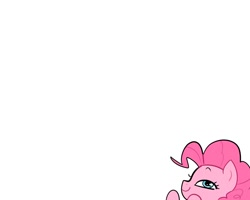 Size: 1500x1200 | Tagged: safe, artist:melligine, imported from derpibooru, pinkie pie, earth pony, pony, ponk, smiling, smug, solo