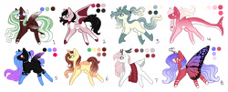 Size: 1948x788 | Tagged: safe, artist:inspiredpixels, imported from derpibooru, oc, oc only, original species, pony, adoptable