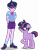 Size: 3019x4000 | Tagged: safe, alternate version, artist:orin331, imported from derpibooru, sci-twi, twilight sparkle, human, pony, unicorn, equestria girls, clothes, cutie mark, dusk shine, equestria guys, eyebrows, eyebrows visible through hair, glasses, high res, human ponidox, male, raised hoof, rule 63, sci-dusk, self ponidox, shoes, shorts, simple background, socks, solo, transparent background, unicorn sci-dusk