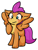 Size: 662x863 | Tagged: safe, artist:zutcha, imported from derpibooru, smolder, pegasus, pony, blue eyes, colored ears, cute, dragon to pony, eyebrows, eyelashes, female, not scootaloo, pale belly, ponified, ponified smolder, pony smolder, signature, simple background, smolderbetes, solo, species swap, standing, transparent background, white background