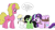 Size: 2000x1100 | Tagged: safe, alternate version, artist:skitter, cherry berry, starlight glimmer, oc, oc:aryanne, oc:filly anon, earth pony, pony, art pack:marenheit 451, dialogue, earth pony oc, female, filly, horn, horn ring, mare, mouth hold, nazi, nazipone, open mouth, ring, rope, simple background, swastika, tied up, unamused, white background