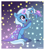 Size: 1800x2000 | Tagged: safe, artist:darkynez, imported from derpibooru, trixie, original species, plush pony, pony, unicorn, blushing, cape, clothes, cute, diatrixes, female, glowing horn, happy, horn, levitation, magic, mare, open mouth, open smile, plushie, self plushidox, sitting, smiling, stars, telekinesis, trixie's cape