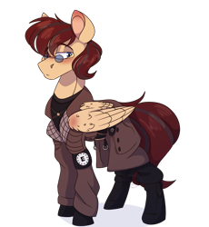 Size: 952x1036 | Tagged: safe, artist:notsosmartsmarty, artist:smartypance333, imported from derpibooru, oc, oc only, oc:rukh, pegasus, pony, fallout equestria, clothes, commission, enclave, grand pegasus enclave, male, military uniform, pegasus oc, simple background, solo, stallion, transparent background, uniform, wings