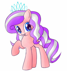 Size: 973x1037 | Tagged: safe, artist:shadowhawx, artist:shadowhawx95, imported from derpibooru, diamond tiara, earth pony, pony, looking at you, older, smiling, solo
