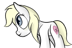 Size: 674x449 | Tagged: safe, artist:ahorseofcourse, oc, oc only, oc:aryanne, earth pony, pony, art pack:marenheit 451 post-pack, earth pony oc, female, mare, nazi, simple background, smiling, solo, swastika, transparent background